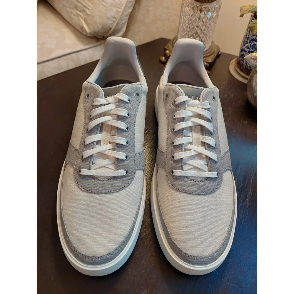 Cole Haan Men's Grand Court Daily Turf Sneaker Nimbus Cloud/Sleet 13M NEW! $129